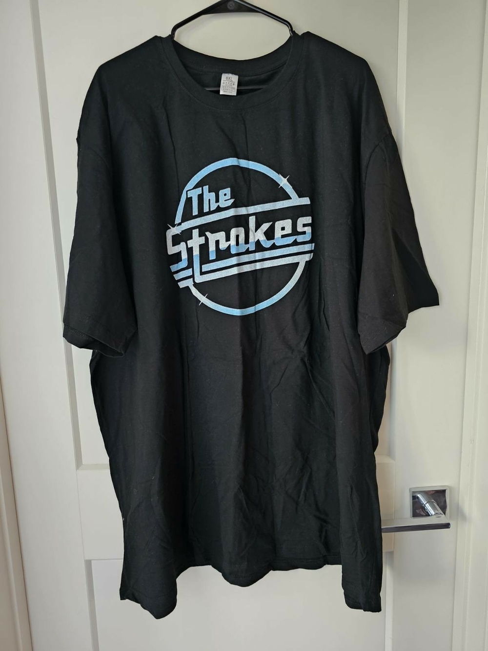 The Strokes Black Logo Tee - Men's Graphic T-Shirt